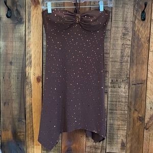 Little brown dress worn once!